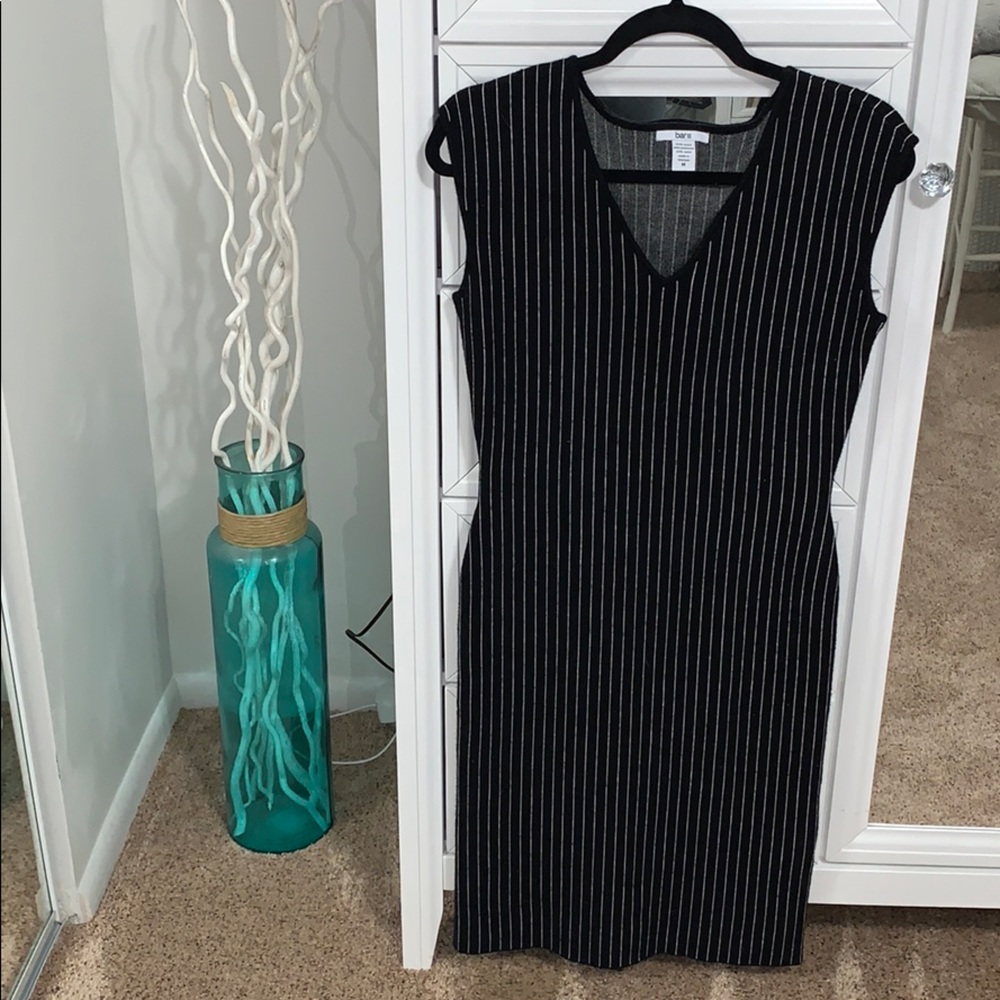 Bar lll Black w/White Lines Dress